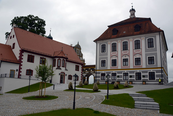 Schlo Leitheim, former summer residence of the Abbots of Kloster Kaisheim