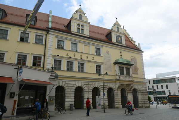 Moritzstrae, west side of the Rathaus, Ingolstadt