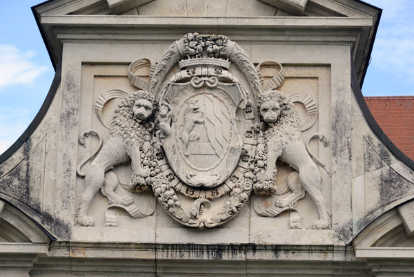 Coat-of-Arms on the gate to the Neues Schloss, Ingolstadt