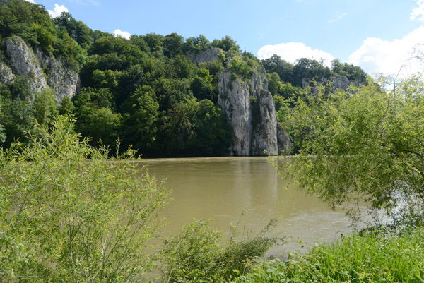 The Danube Gorge (Donaudurchbruch) at Kloster Weltenburg
