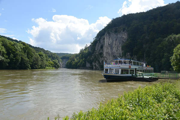 The Danube Gorge (Donaudurchbruch) at Kloster Weltenburg