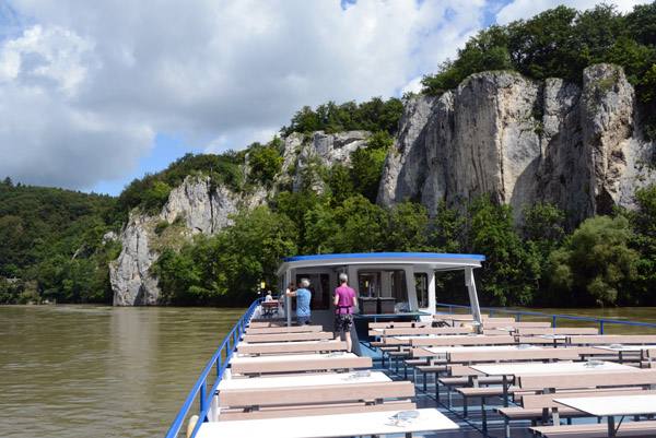 Sailing through the Danube Gorge