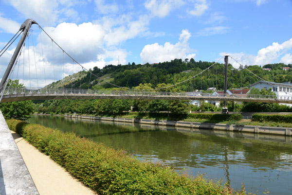 Kelheim Footbridge over the Altmhl River, Rothenburg to Kelheim