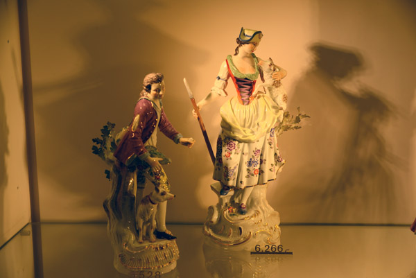 Custom art pieces of Meissen Porcelain, very expensive ... look, don't touch