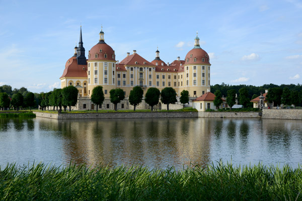 Schlo Moritzburg from the south side of the Schloteich