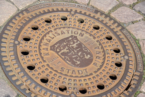 Manhole Cover - Stadt Pirna