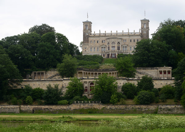 Schloss Albrechtsberg, 1850-1854, Löschwitz