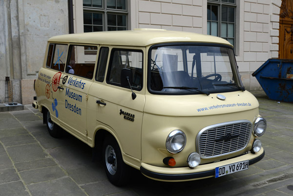 Verkehrsmuseum Dresden, Augustusstrae - DDR-built Barkas B1000