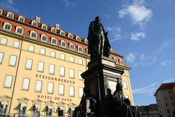 Steigenberger Hotel de Saxe, Knig Friedrich Augustus II, Neumarkt