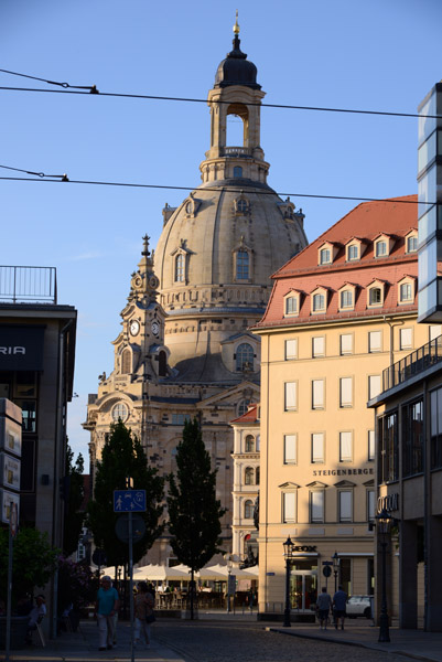 Frauenkirche from Kleine Kirchgasse, Dresden