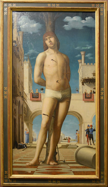 St. Sebastian, ca 1478, Antonello da Messina