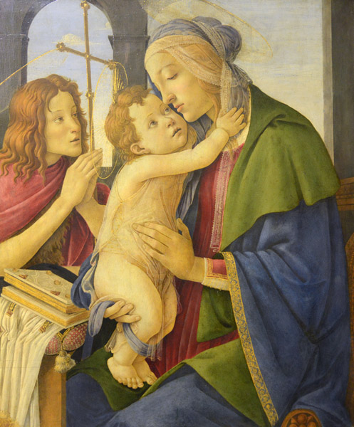 Virgin and Child with the young St. John the Baptist, Botticelli