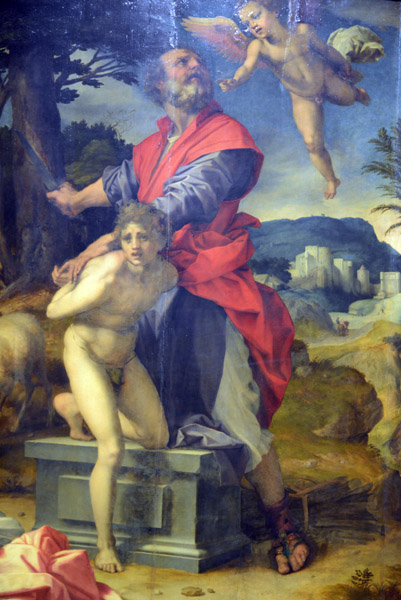 Abraham's Sacrifice, ca 1527-29, Andrea del Sarto