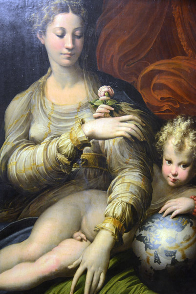 The Madonna with the Rose, 1529-1530, Parmigianino