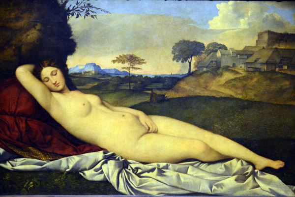Sleeping Venus, ca 1508-1510, Giorgione/Ttian