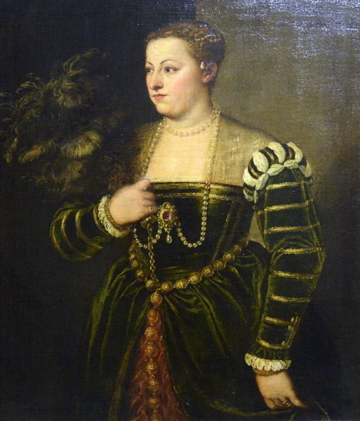 Portrait of Lavinia, ca 1563, Titian (Tizian)