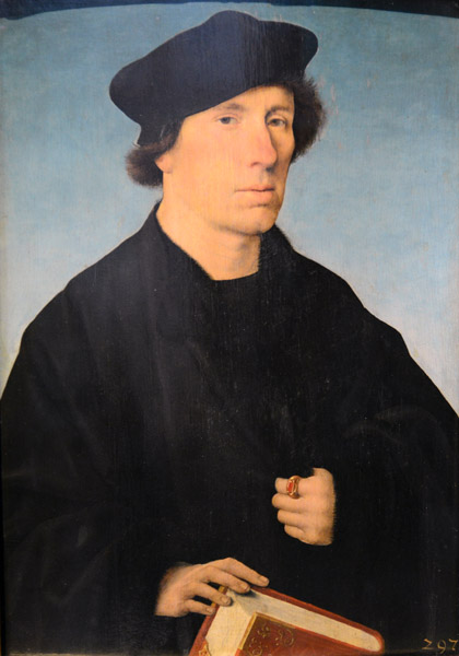 Portrait of a Beardless Man, ca 1519-20, Joos van Cleve