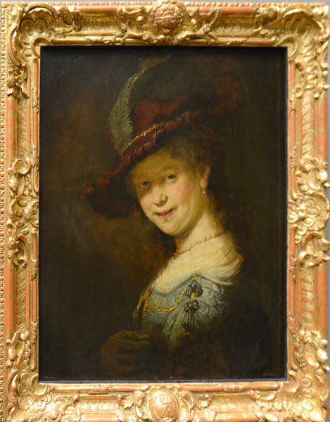 Saskia van Uylenburgh as a Girl, 1633, Rembrandt