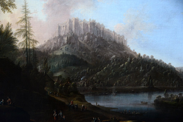 Knigstein Fortress, 1744, Johann Alexandre Thiele