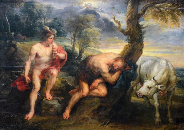 Mercury and Argus, ca 1635-38, Peter Paul Rubens