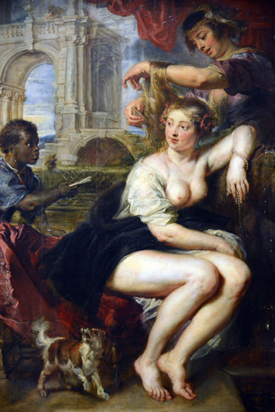 Bathsheba at the Fountain, ca 1635, Peter Paul Rubens