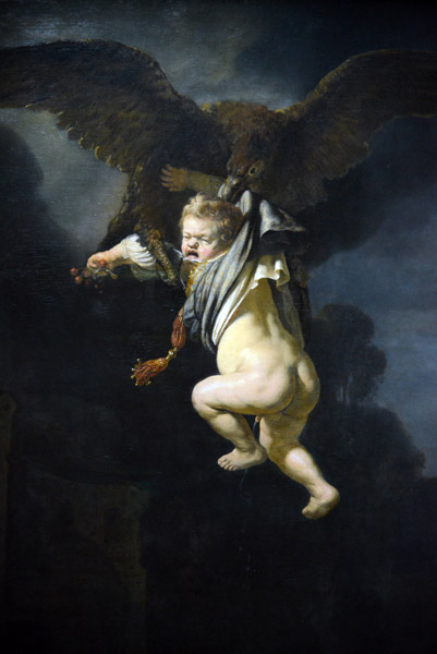 The Abduction of Ganymede, 1635, Rembrandt