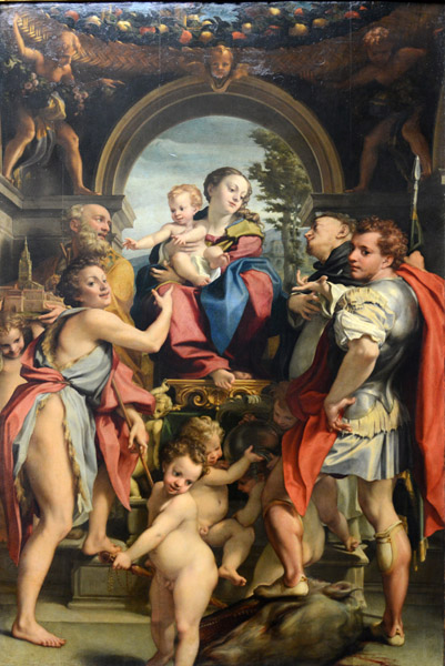 The Madonna of St. George, 1530-32, Correggio