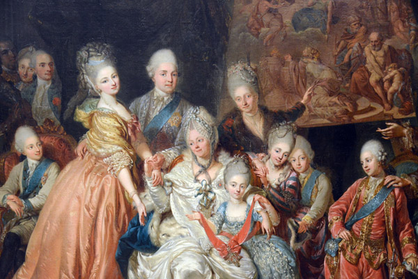 The Electoral Family of Saxony - Die kurfrstliche-schsische Familie, 1772, Johann Eleazar Zeissig (Schenau) 