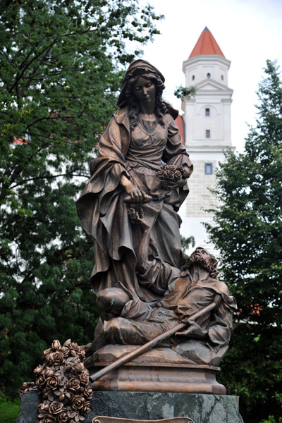 Albeta Durnska - St. Elizabeth of Hungary (1207-1231)