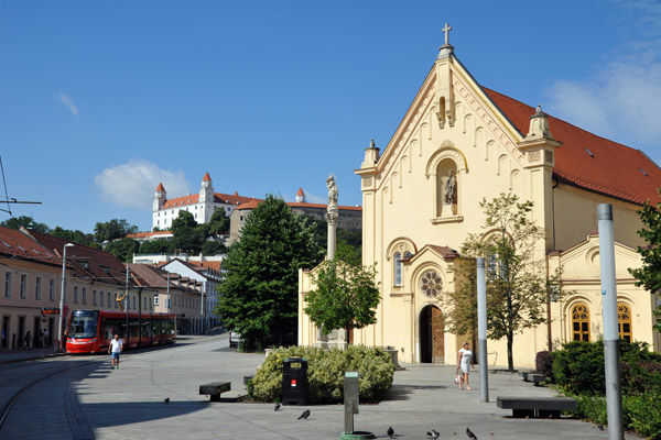 Kostol sv. tefana - Church of St. Stephen,  upn nmestie, Bratislava
