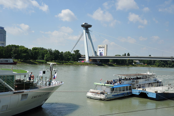 Danube Riverport, SNP Bridge, Bratislava