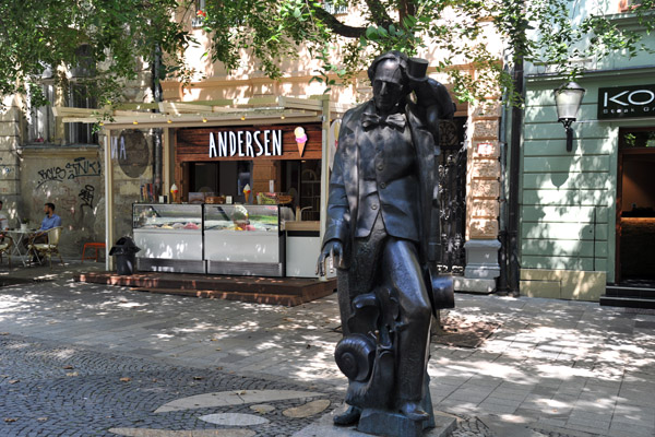 Danish fairy tale author Hans Christian Andersen, Hviezdoslavovo nmestie, Bratislava
