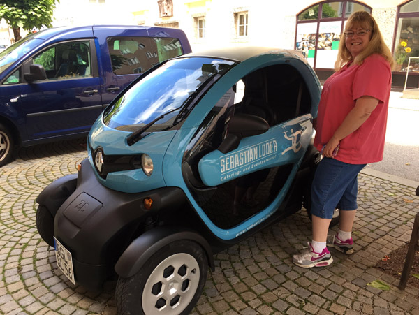 Renault Twizy electric 2 passenger microcar