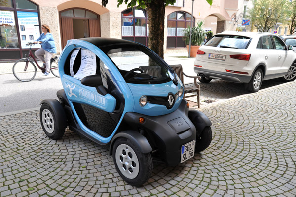 Renault Twizy electric 2 passenger microcar