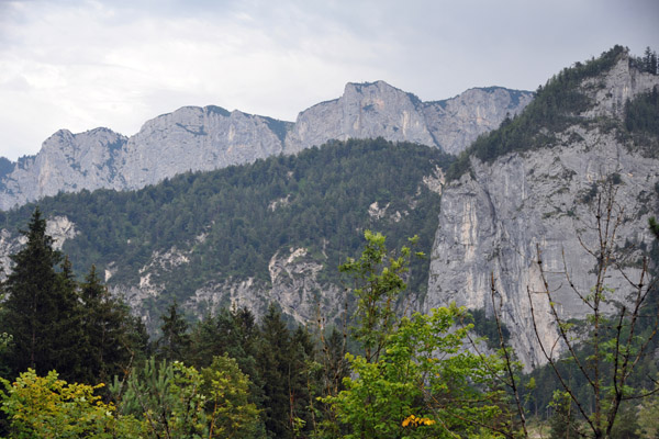 German-Austrian Border at Schneizlreuth BGL