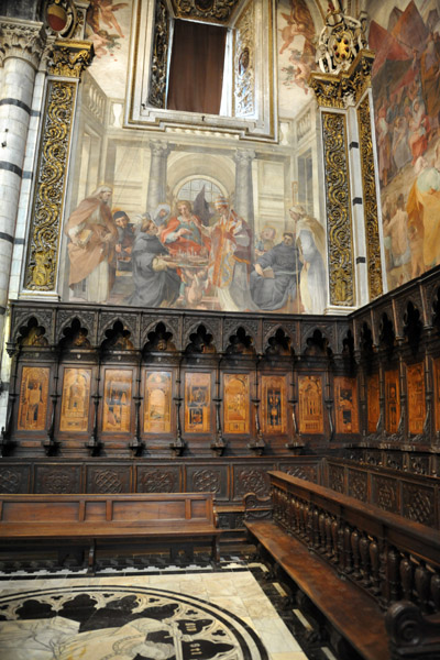 Choir Stalls, Siena Cathedral
