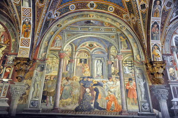Investiture of the rector of the hospital, 1442, Praimo della Quercia