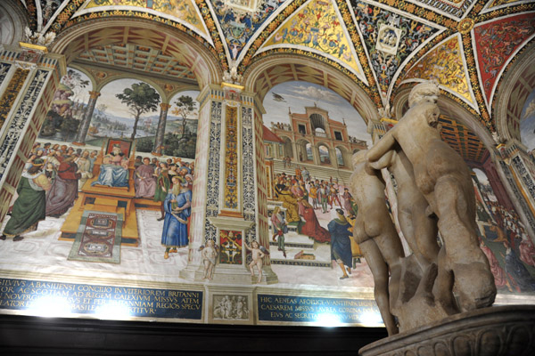 The Three Graces, Piccolomini Library