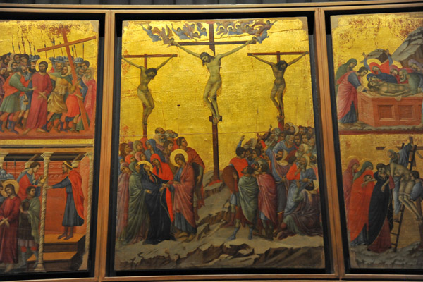 Altar of the Passion of Christ, Maest of Duccio di Buoninsegna