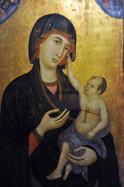 Crevole Madonna, ca 1283, Duccio di Buoninsegna