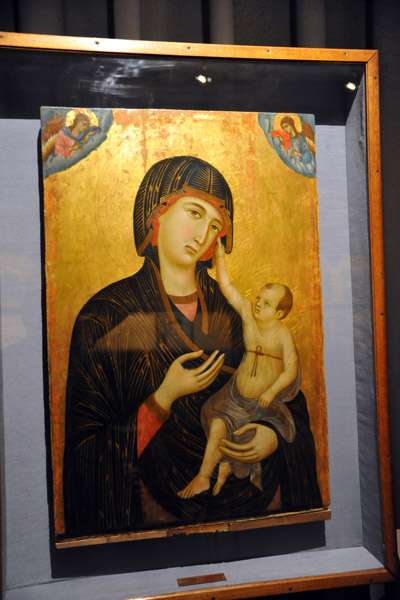 Crevole Madonna, ca 1283, Duccio di Buoninsegna
