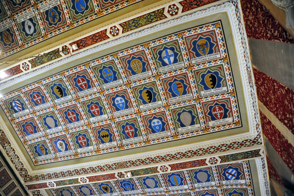 Ceiling of the Hall of the Vestments, Museo dell'Opera, Siena
