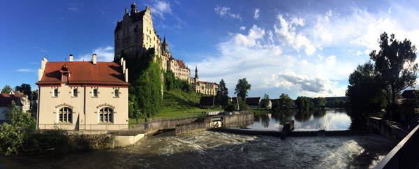 Panorama of Sigmaringen Castle