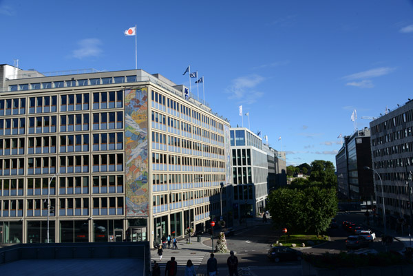 Haakon VIIs gate at Ruseløkkveien, Oslo