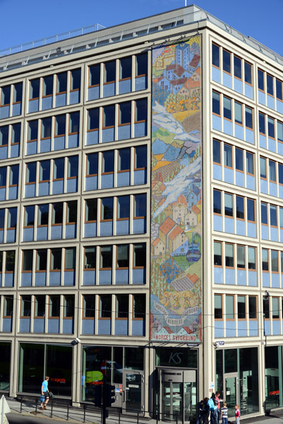 Mosaic, Norges Byforbund, Ruseløkkveien, Oslo
