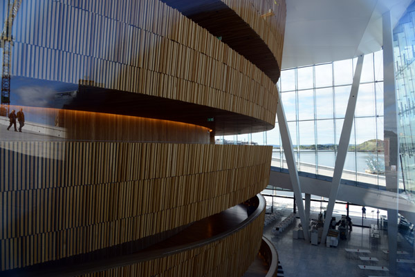 Interior of the Oslo Opera House