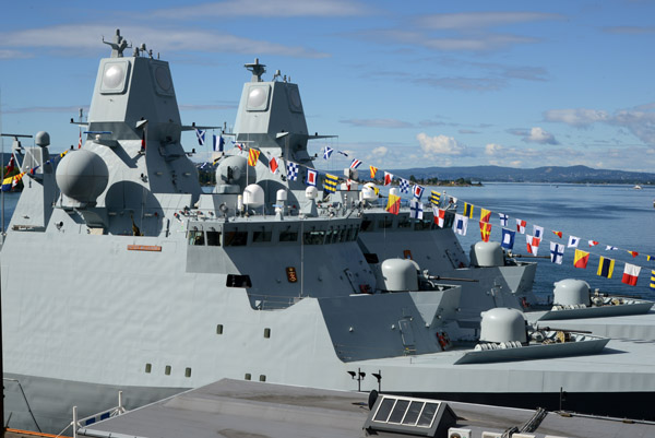 Danish frigates HDMS Peter Willemoes (F362) and HDMS Niels Juel (F363)