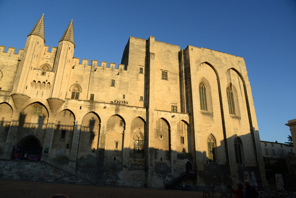 Late afternoon, Palais des Papes, Avignon