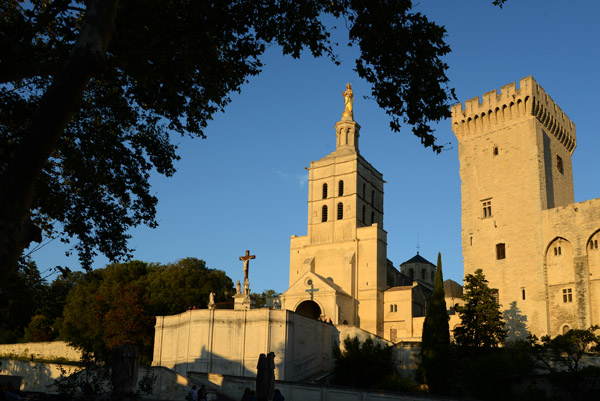 Avignon Cathedral and the Tour de la Campane