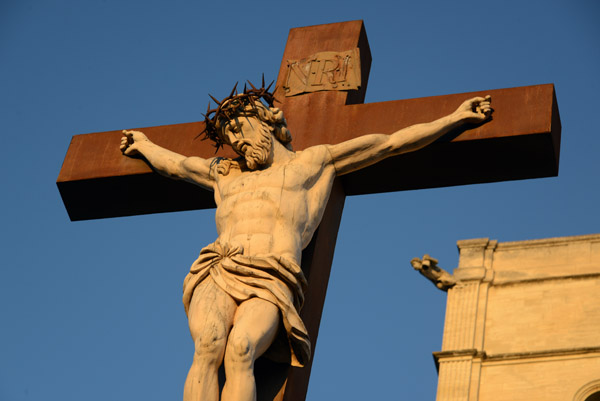 Christ on the Cross-late afternoon, Joseph Baussan, Avignon